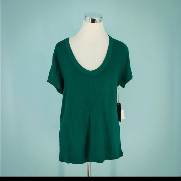 Rachel Parcel green pajama top NWT - Picture 1 of 5